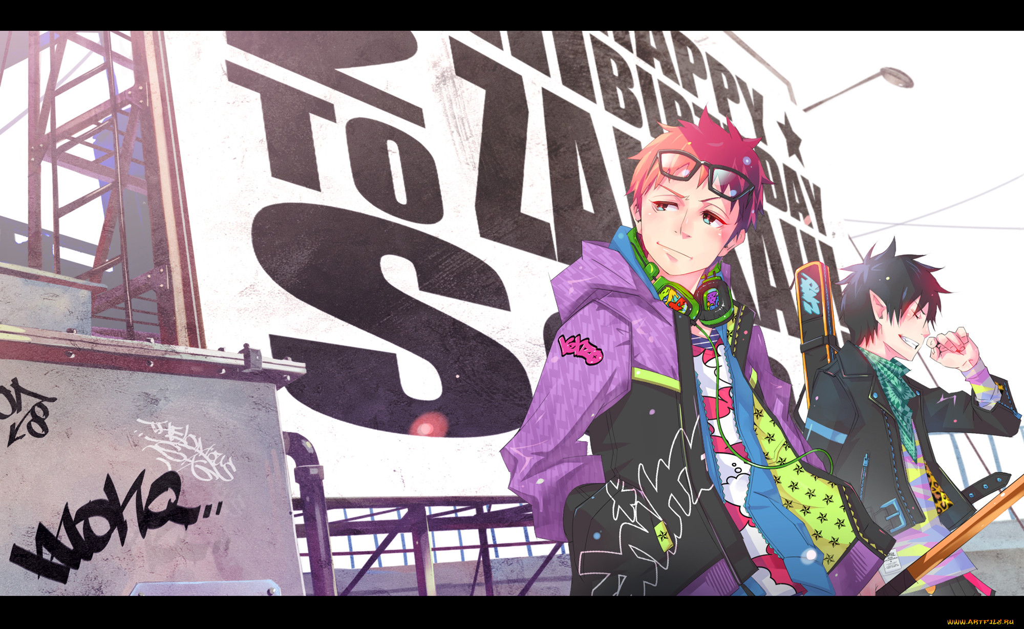, ao, no, exorcist, shima, rin